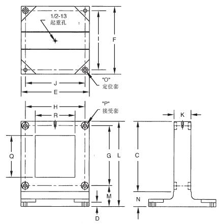 T型夾具立柱